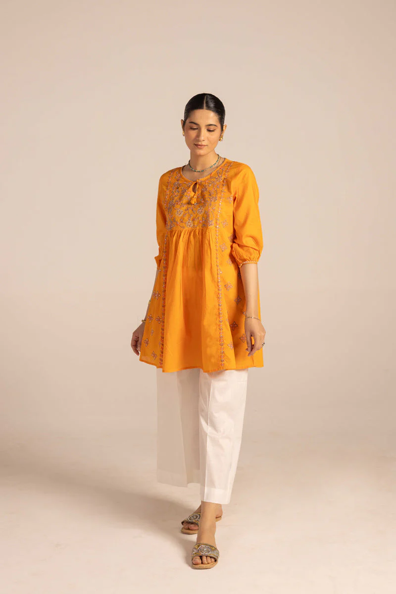 Pure Multani Blue Hues Kurta - Image 13