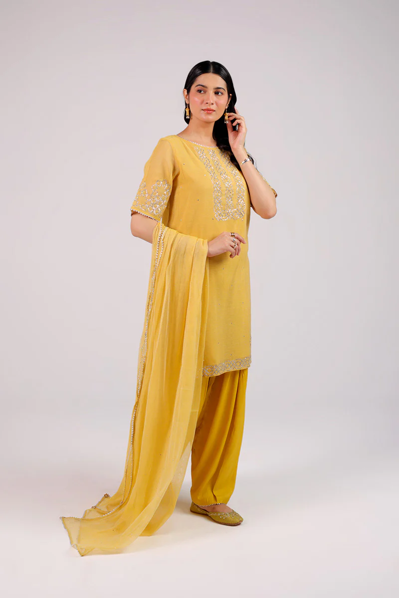 Zahra-e-Noor 3 Piece Suit - Image 10