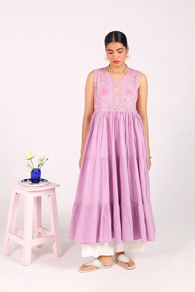 Kasuti Mashup Raqs Frock - Image 6