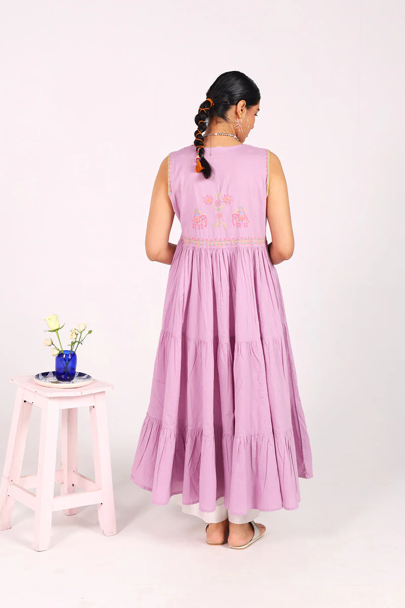 Kasuti Mashup Raqs Frock - Image 9