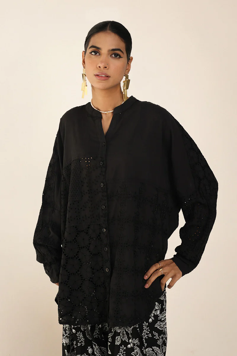 Spring Fling lacy Cutwork Top - Image 7