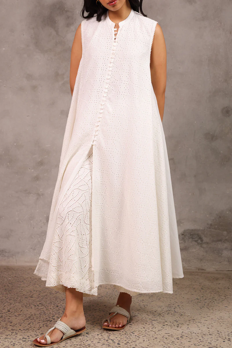 Spring Fling Schiffli Dress - Image 13