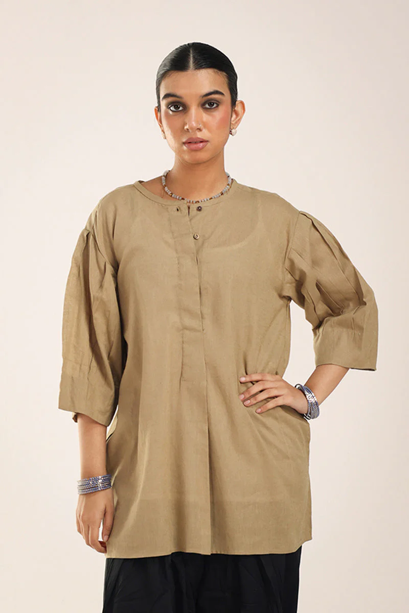 Linen love buttoned top - Image 12