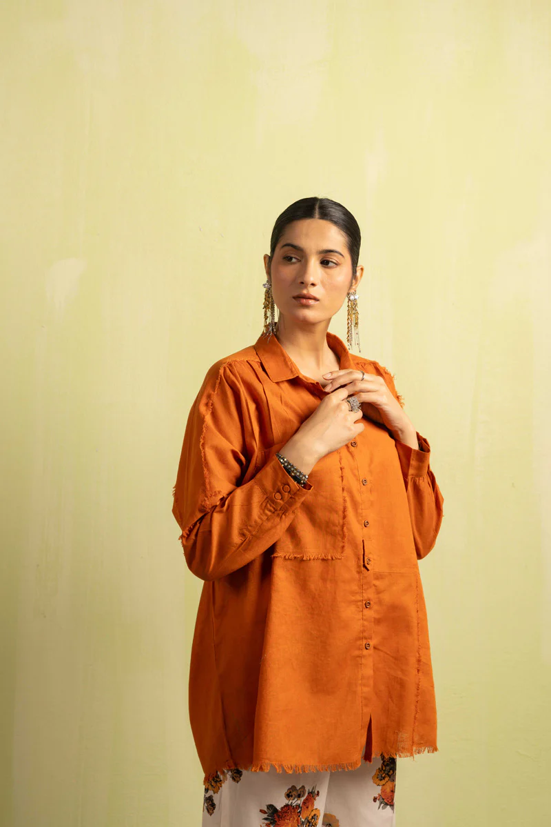 Linen Love Frill and Flair Top - Image 9
