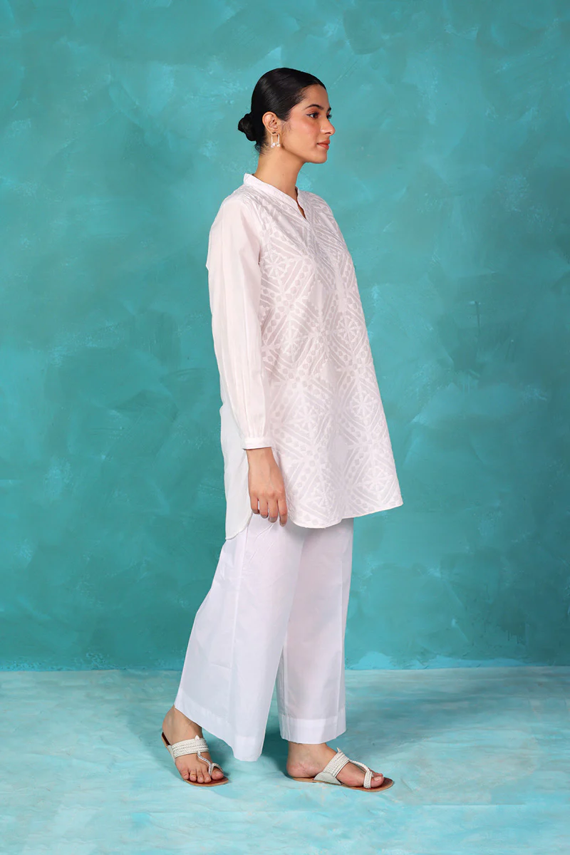 Classic Flared Trousers - Image 3