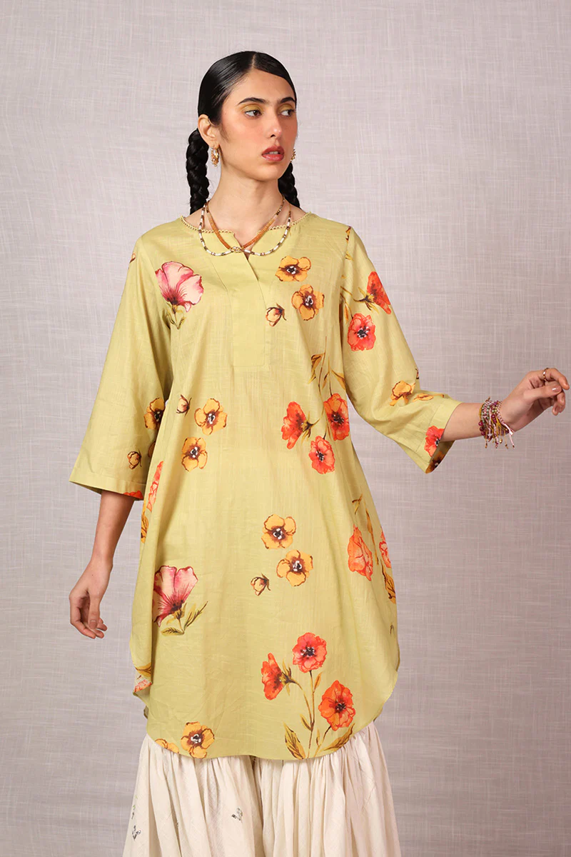 Infinite Desi Bloom Kurta - Image 5