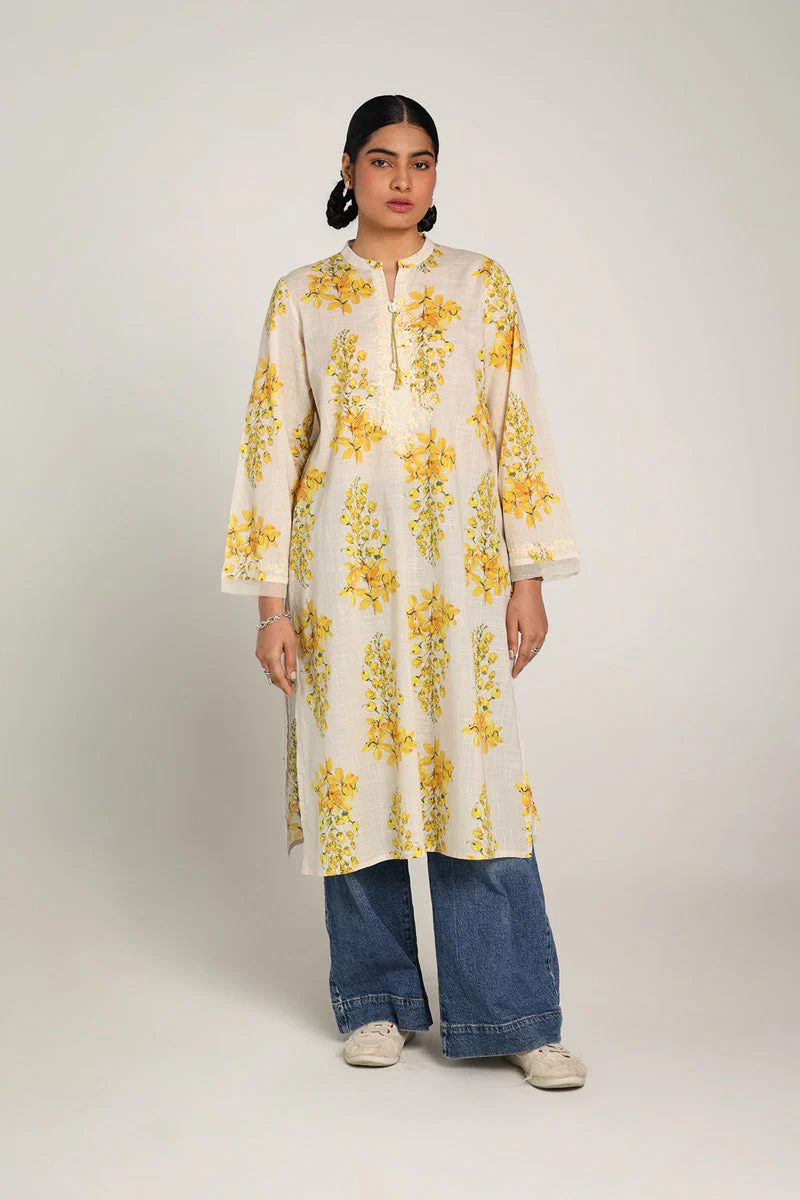 Breezy Desi Bloom Kurta - Image 10