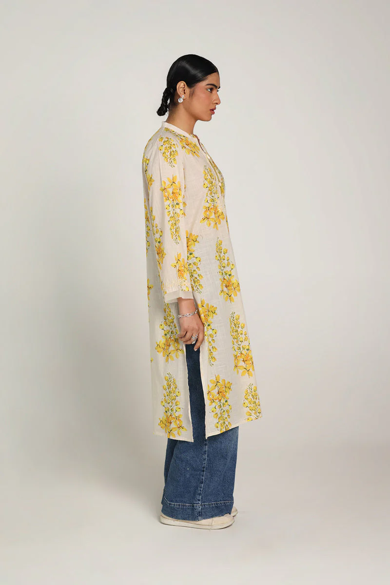 Breezy Desi Bloom Kurta - Image 12
