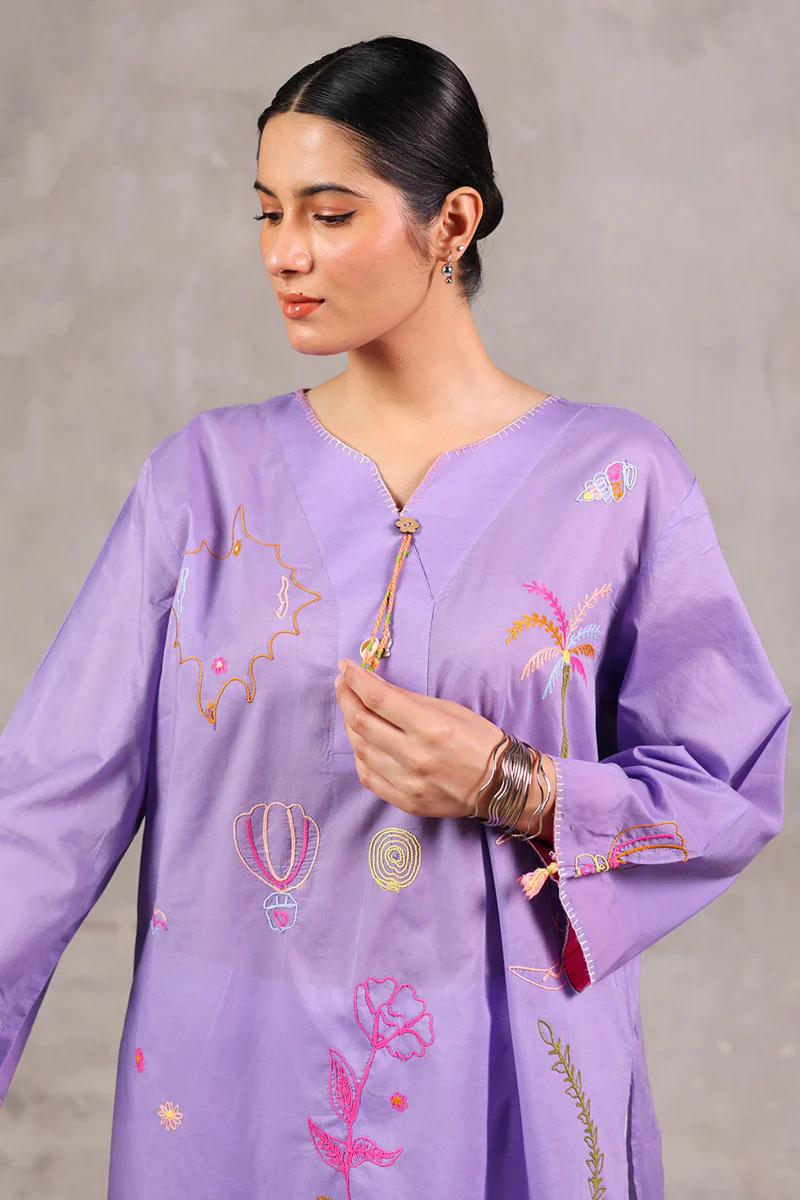 Gypsy Wonders Thread Pop Kurta - Image 8