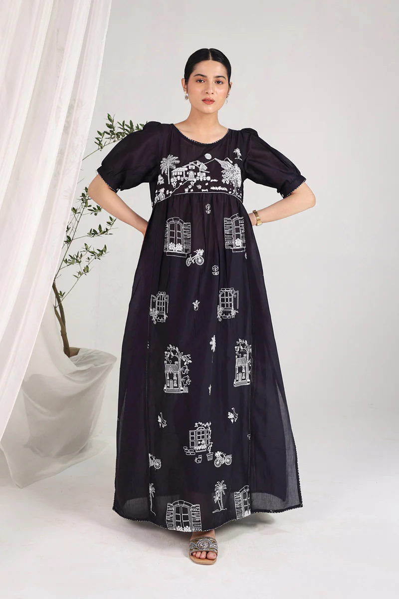 Gypsy Wonders Gulzar Frock - Image 2