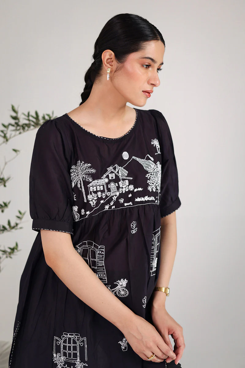 Gypsy Wonders Gulzar Frock - Image 6