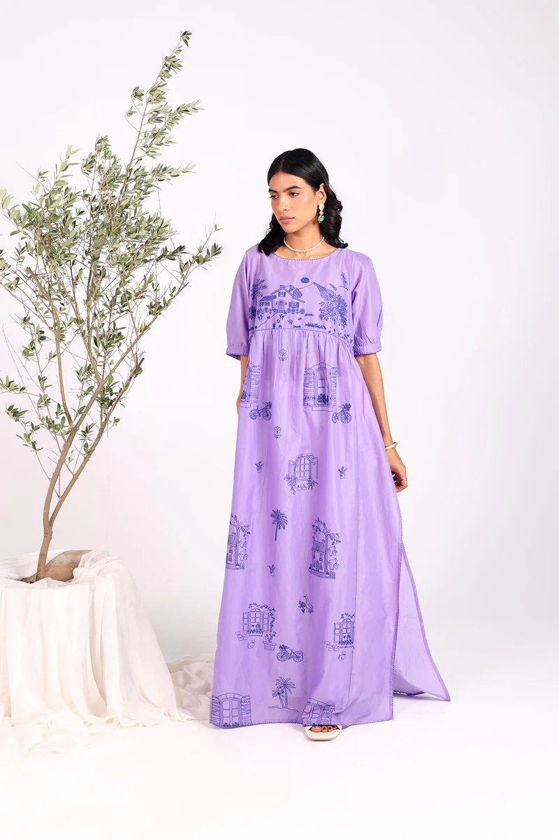 Gypsy Wonders Gulzar Frock - Image 7