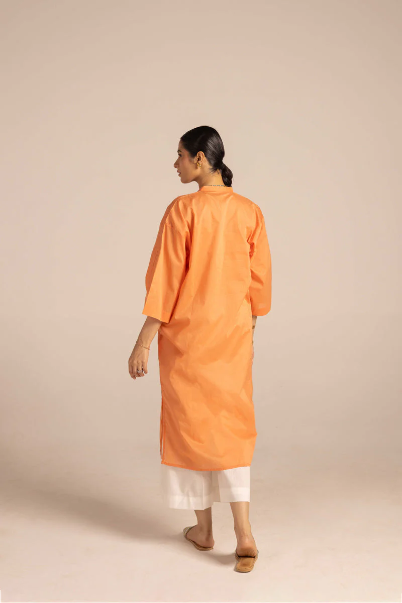 Seafoam Haven solid Kurta - Image 13