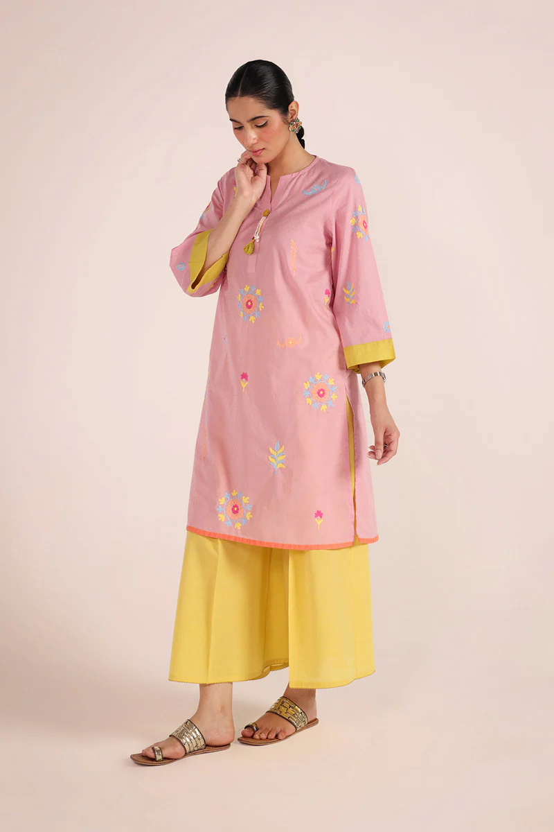 Sea Foam Pastel Grace Kurta - Image 8