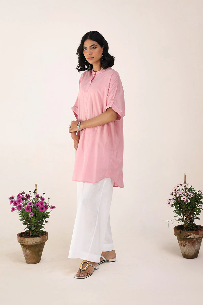 Sea Foam Buttoned Top - Image 12