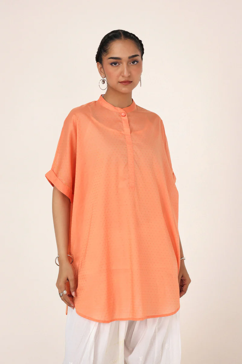 Sea Foam Buttoned Top - Image 3