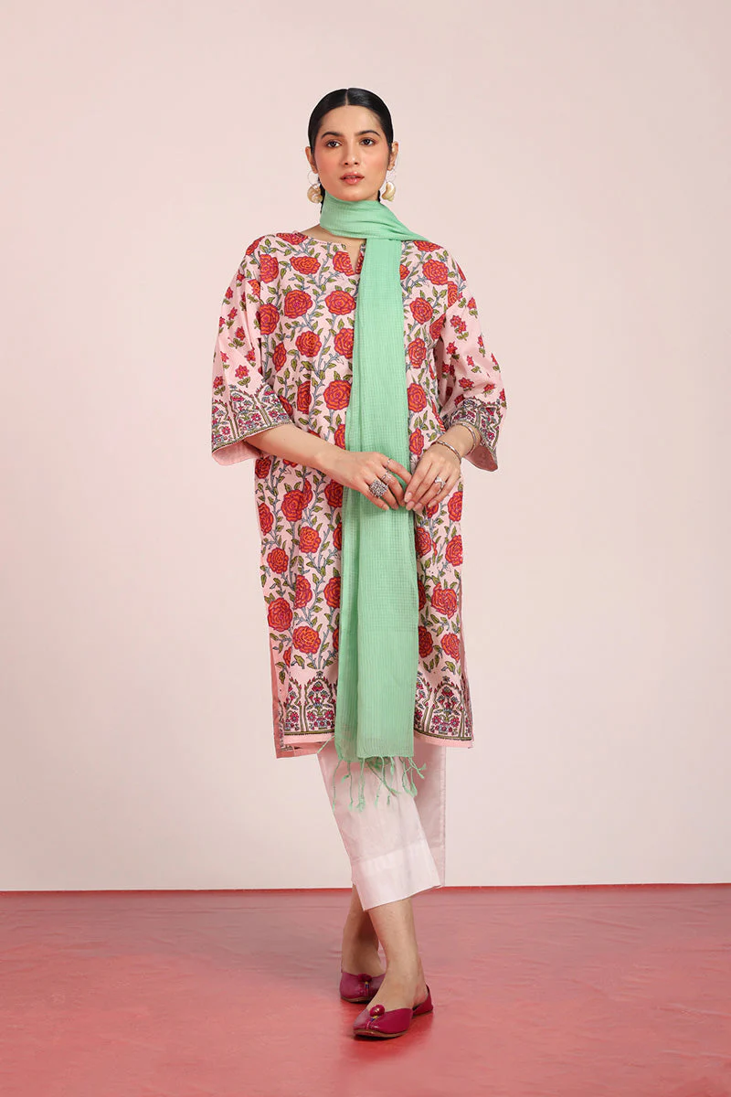 Chintz Whisper Motif Melody Kurta - Image 11