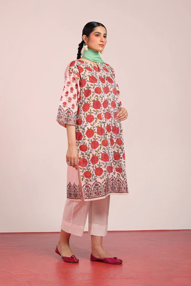 Chintz Whisper Motif Melody Kurta - Image 5