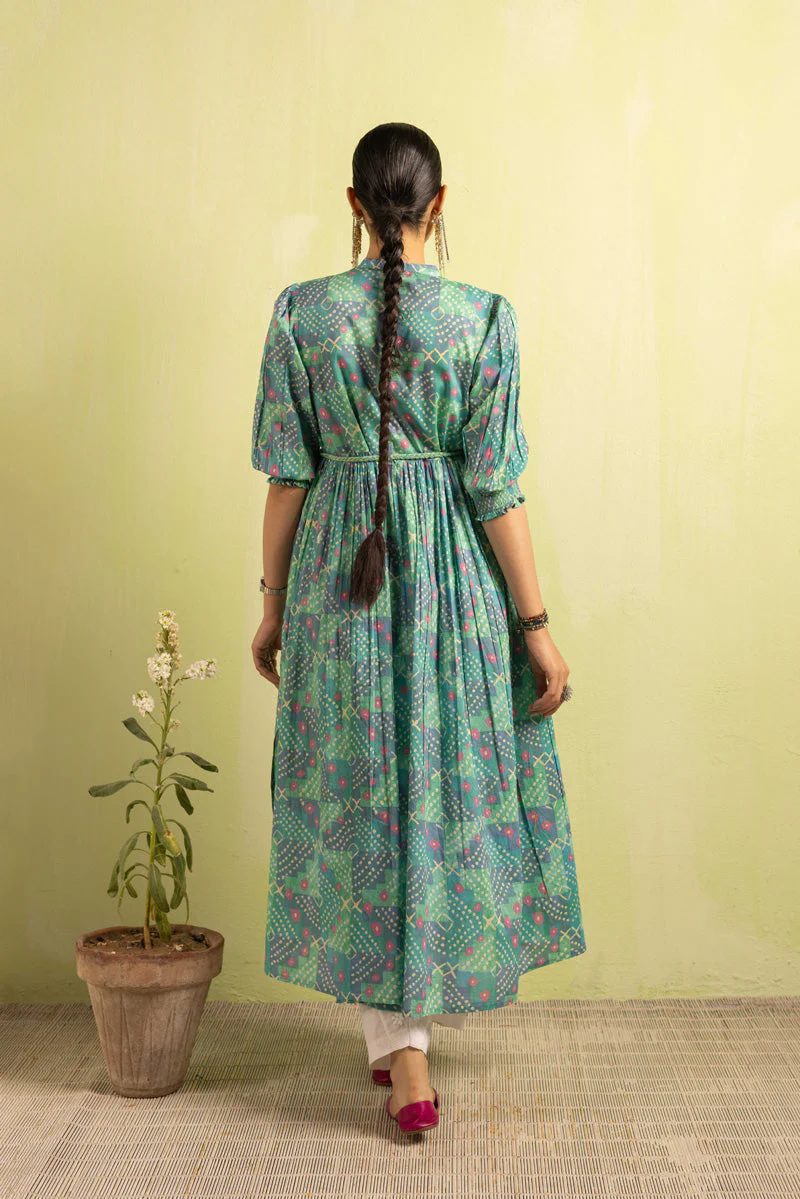 Rangeela Chunari Frock - Image 11