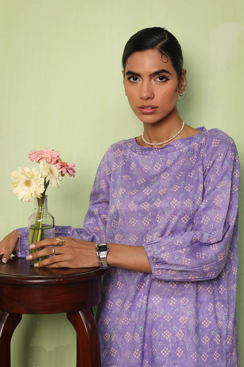 Rangeela chunari Rivaayat Kurta - Image 4