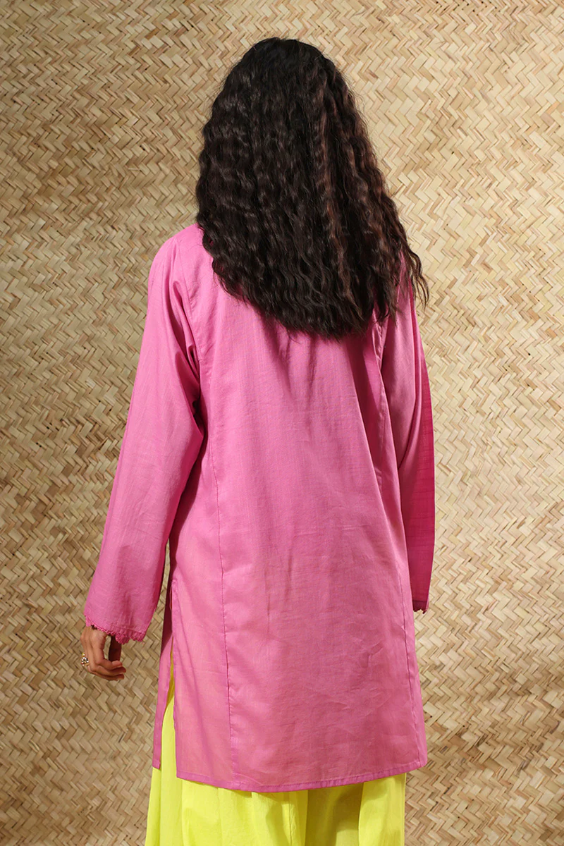 Embroidered Schiffli Shirt - Image 4