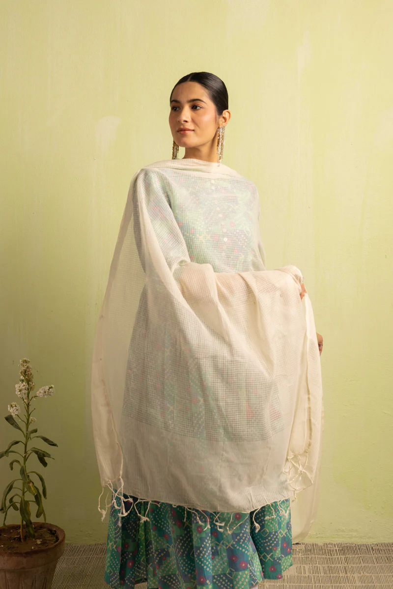 100% Pure Cotton Dupatta - Image 2