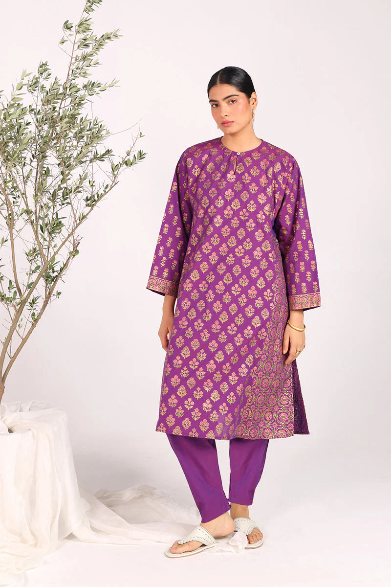 Mehak Hand-Block Printed Ensemble - Image 11