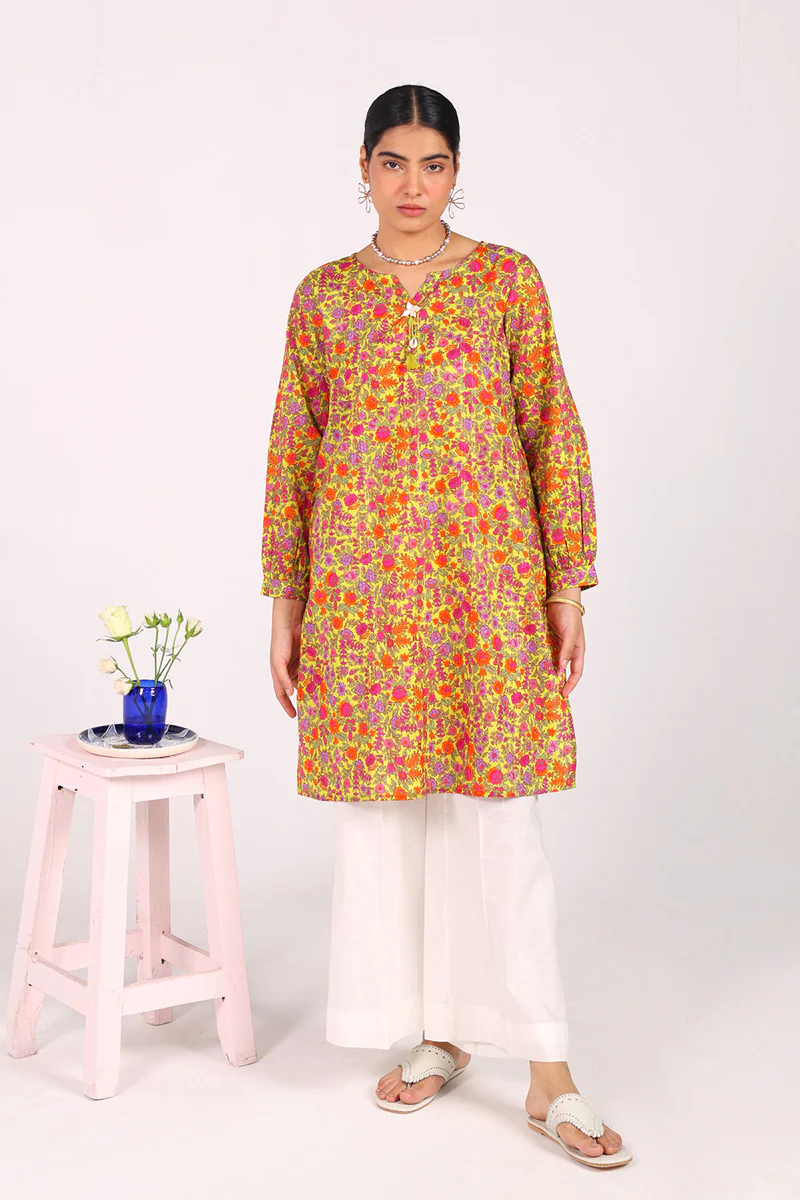 Painted Dreams Petal Haze Kurta - Image 2
