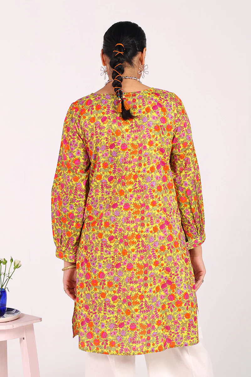 Painted Dreams Petal Haze Kurta - Image 4