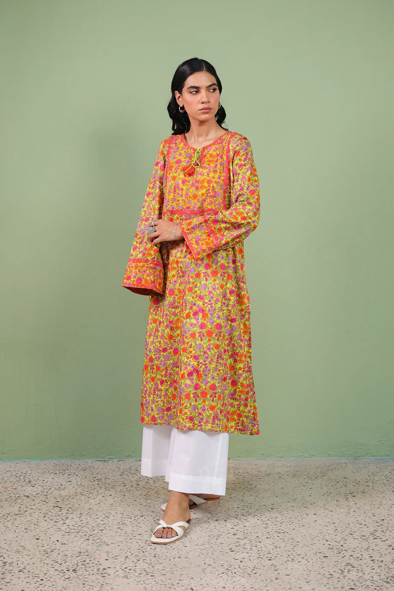 Painted Dreams Floral Shirt - Image 4