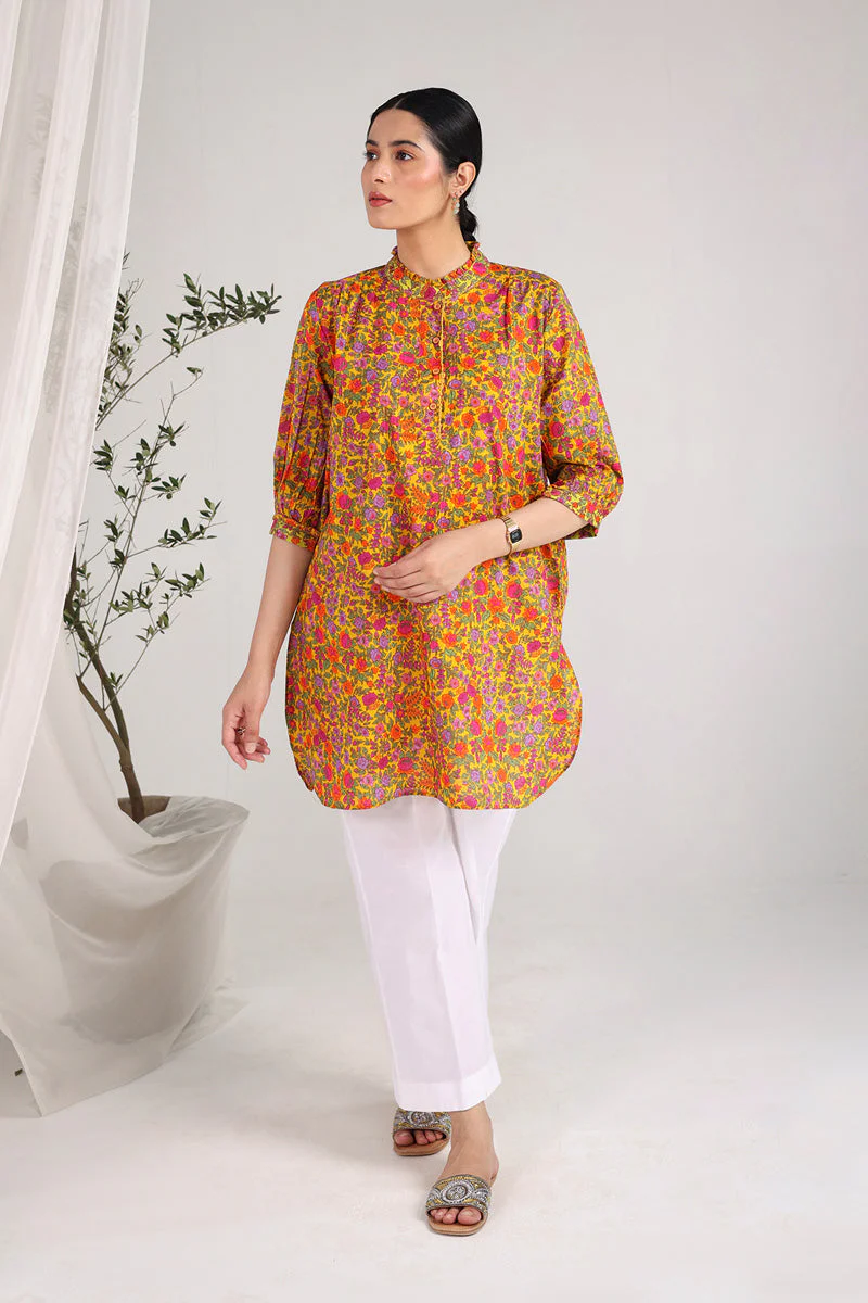 Painted Dreams Floret Flair Kurta - Image 14