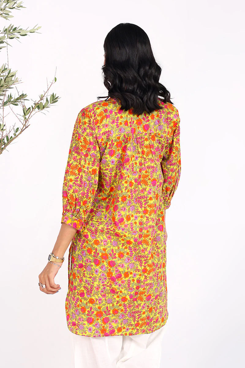 Painted Dreams Floret Flair Kurta - Image 18