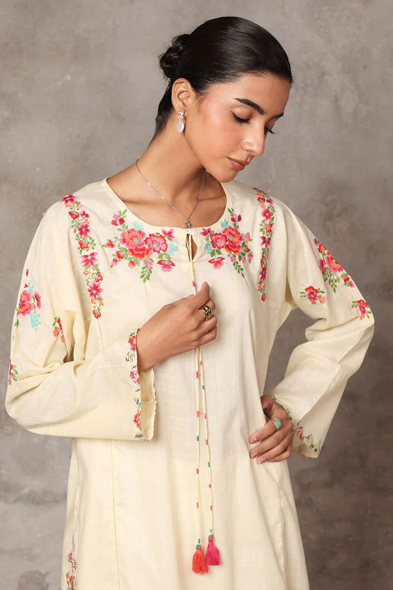 Embroidered Patch Party Shirt - Image 9