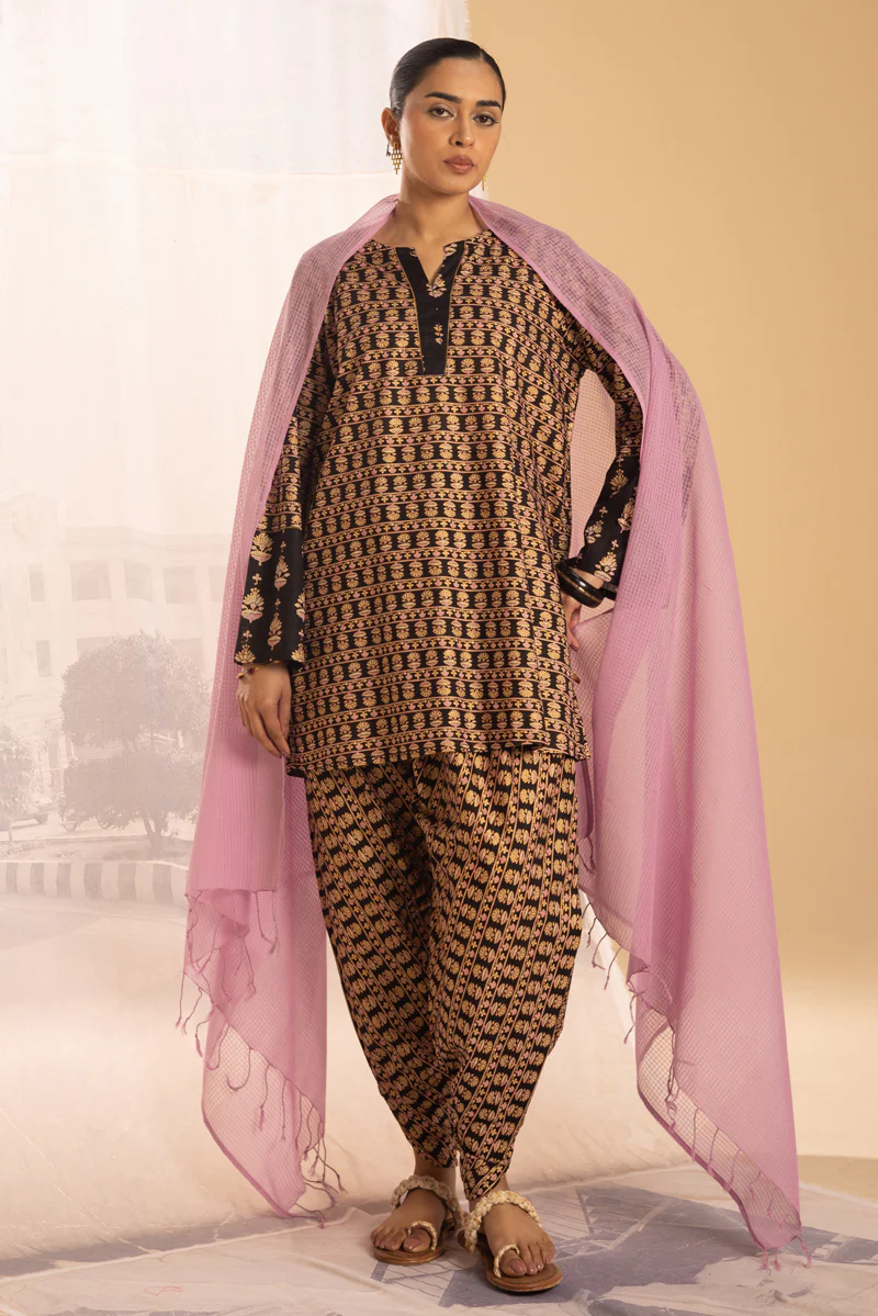 Inlay Pattern Printed Set