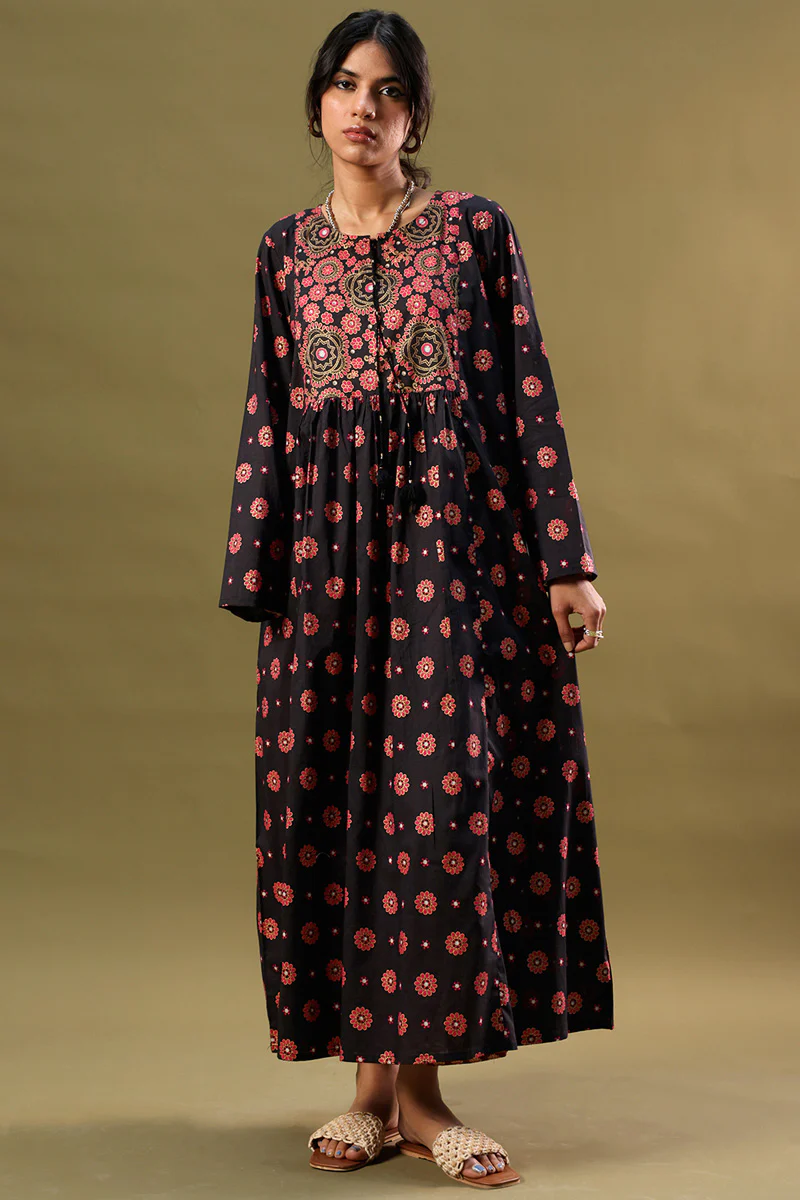Floral Theory Printed Dress - Image 3