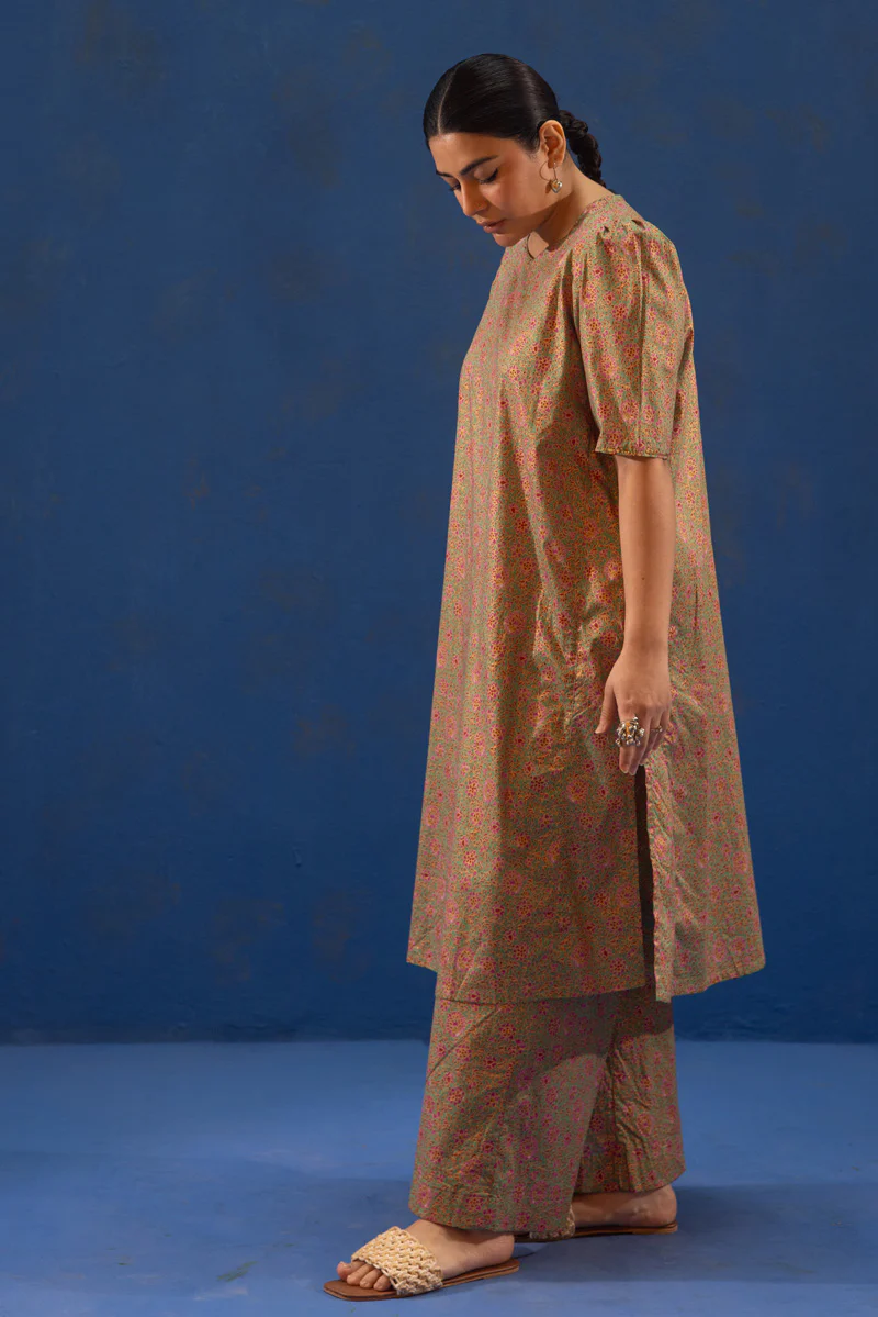 Pure Polki Printed Set - Image 5