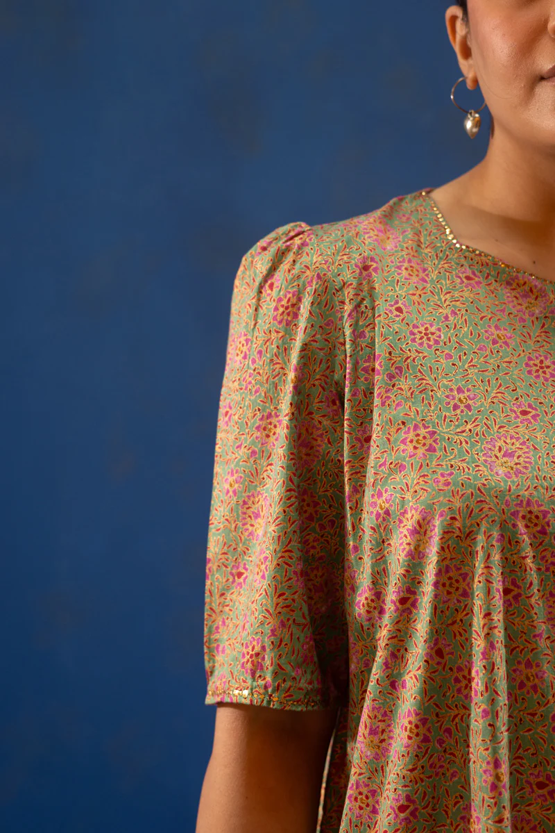 Pure Polki Printed Set - Image 6