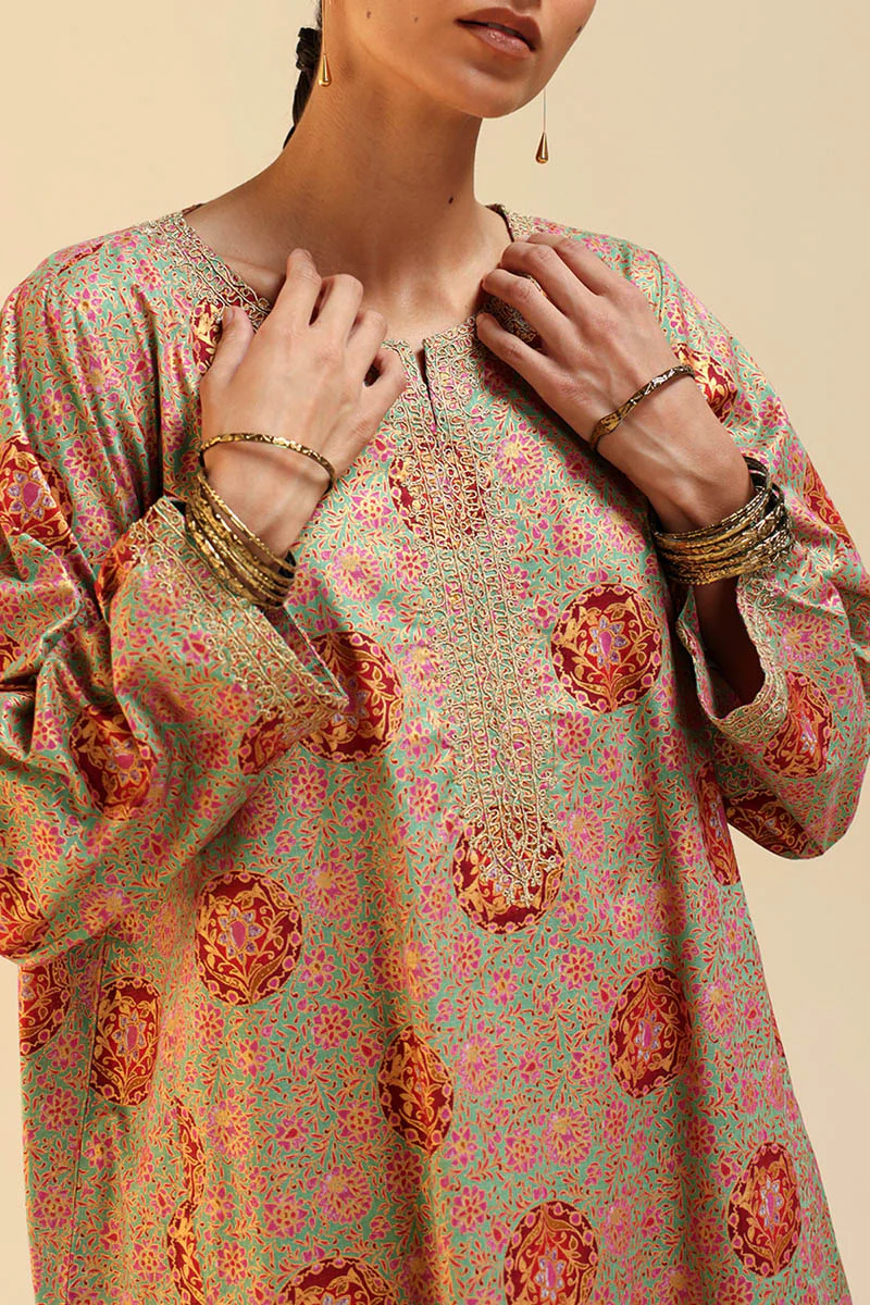 Golden Tapestry Polki Set - Image 6