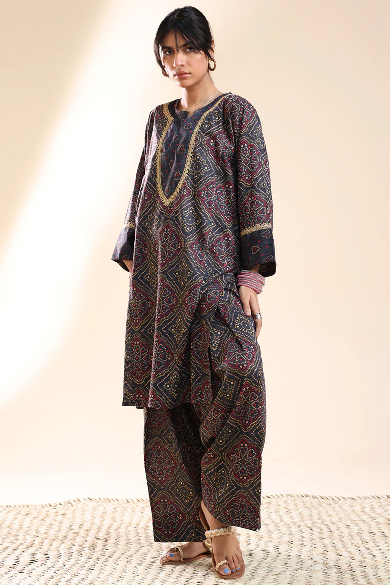 Chunari Gold weave Set - Image 7