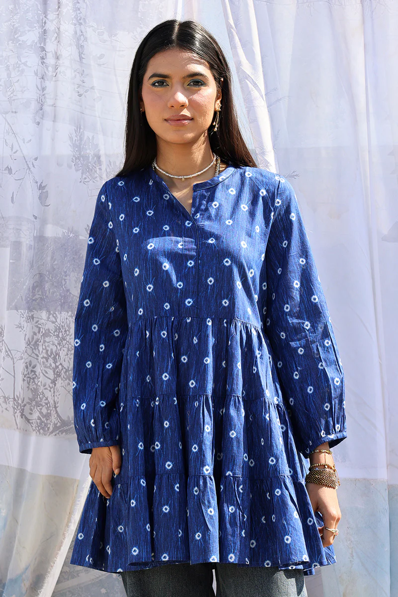 Shibori Peplum Edit - Image 12