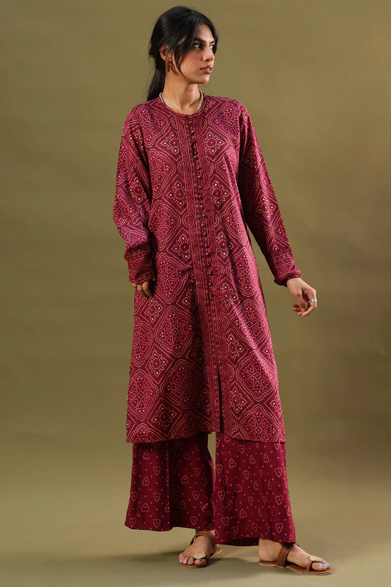 Chunari Hearts Printed Set - Image 12
