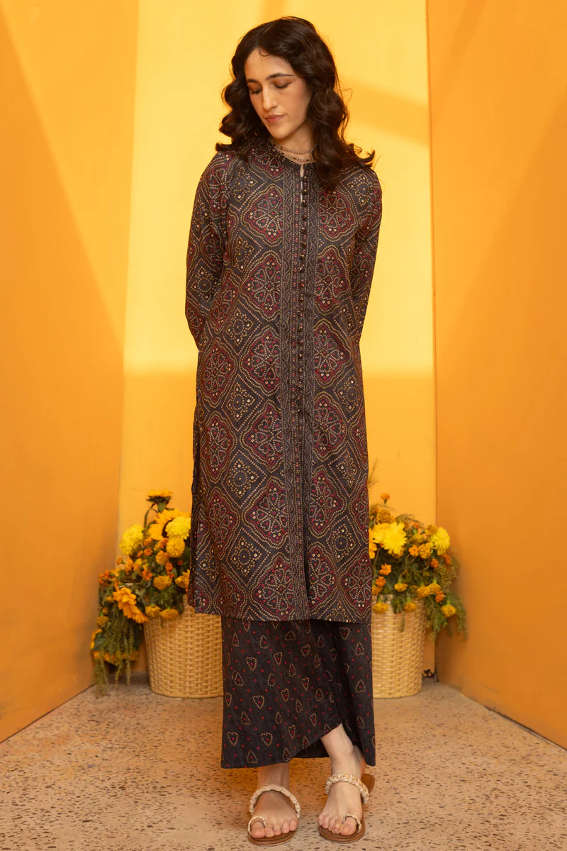 Chunari Hearts Printed Set - Image 5