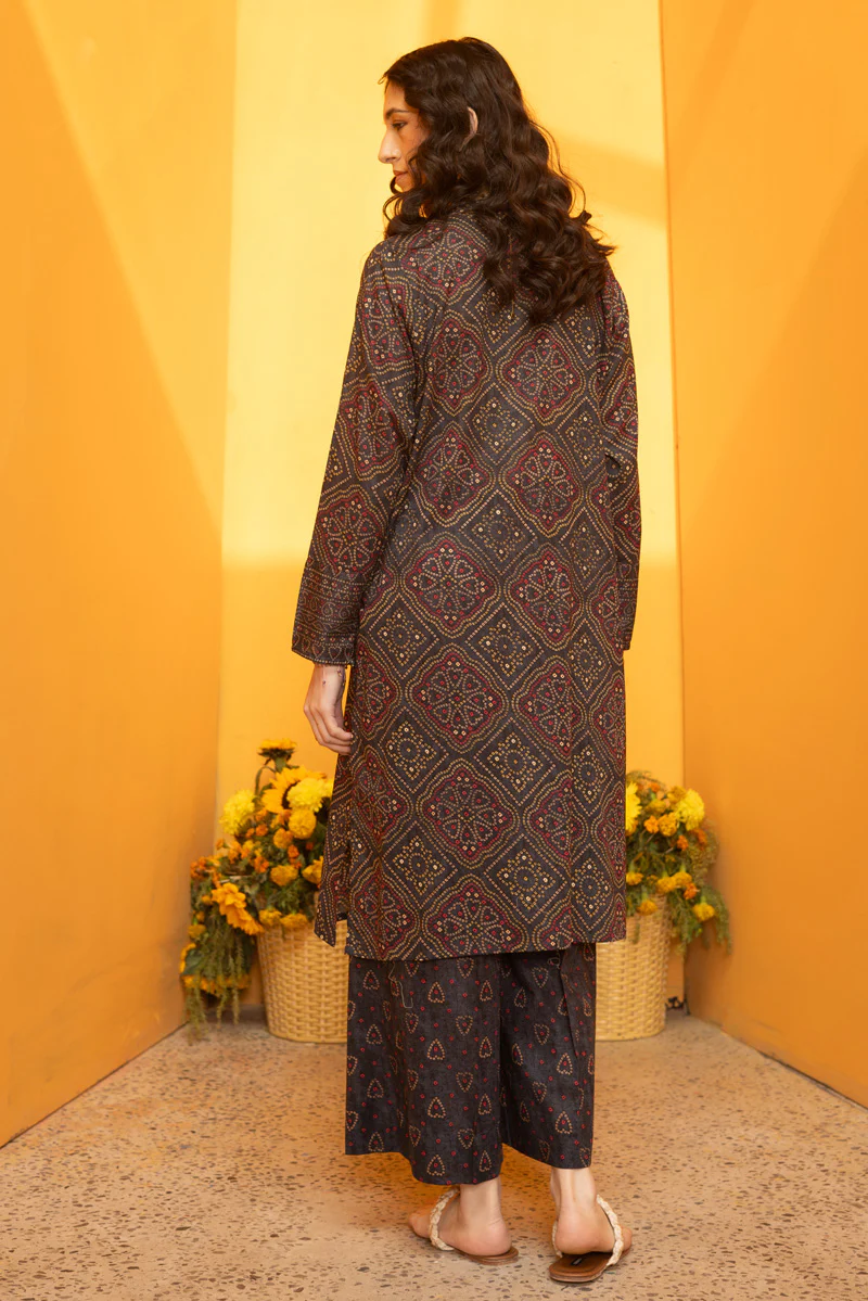 Chunari Hearts Printed Set - Image 9