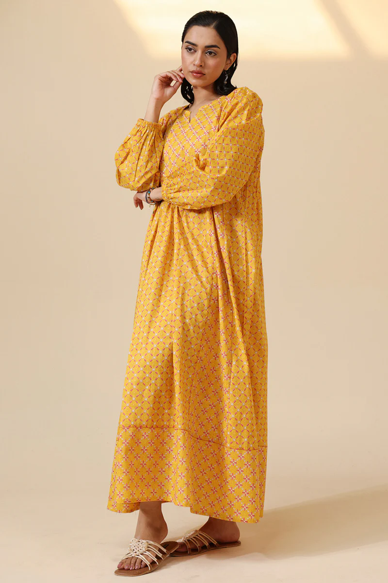 Stitch Script Flared Dress - Image 8
