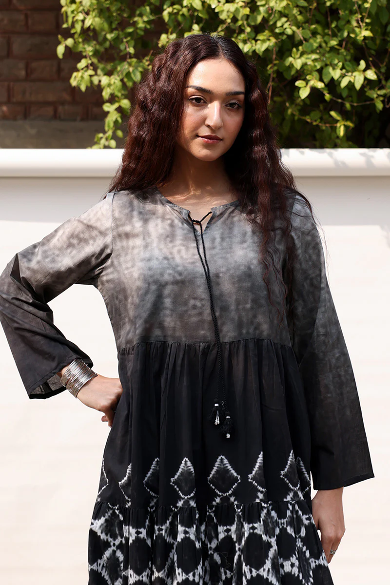Rang Kahani Tiered Dress - Image 13
