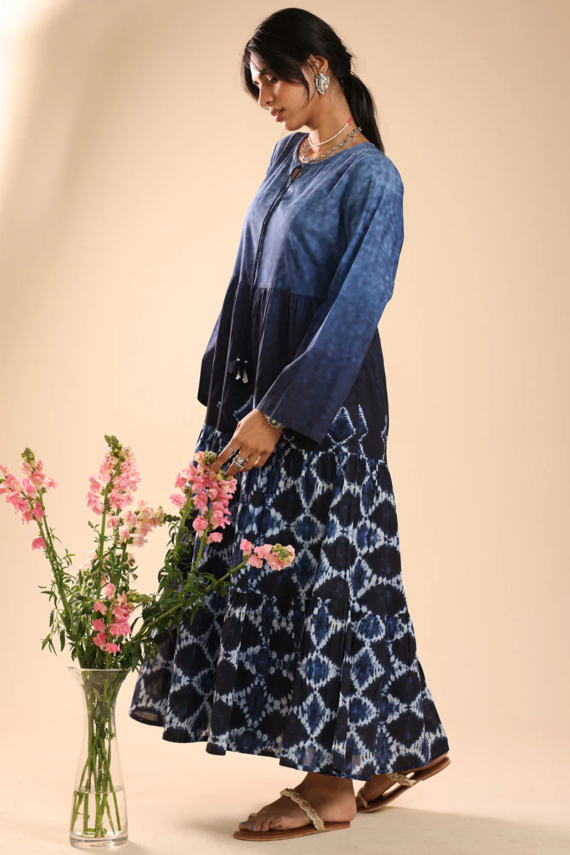 Rang Kahani Tiered Dress - Image 4