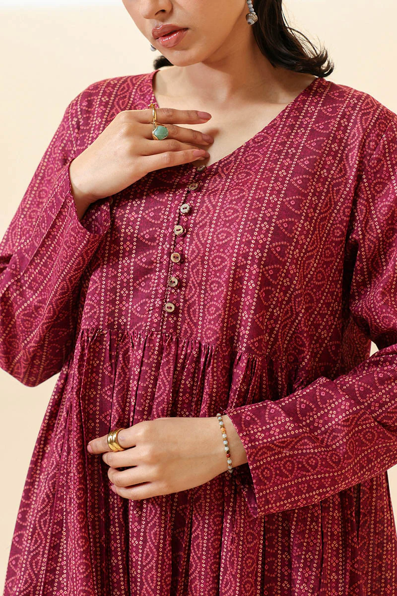 Chunari Beats Flared Dress - Image 6
