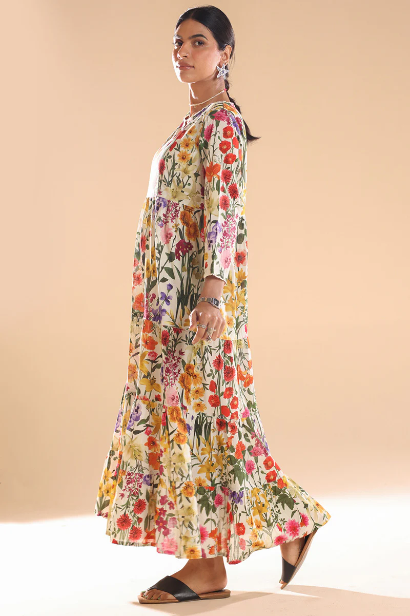 Spring Whisper Tiered Dress - Image 9