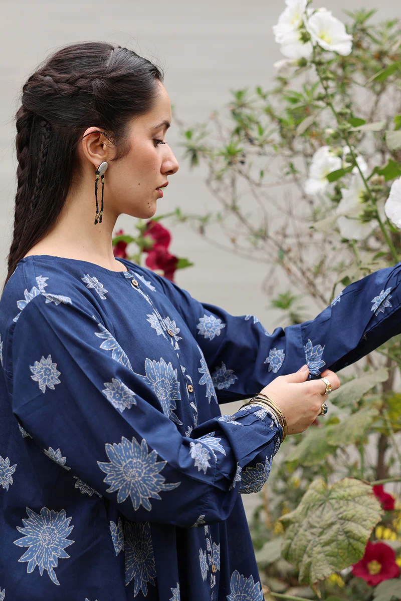 Bloom Veil Printed Dress - Image 7