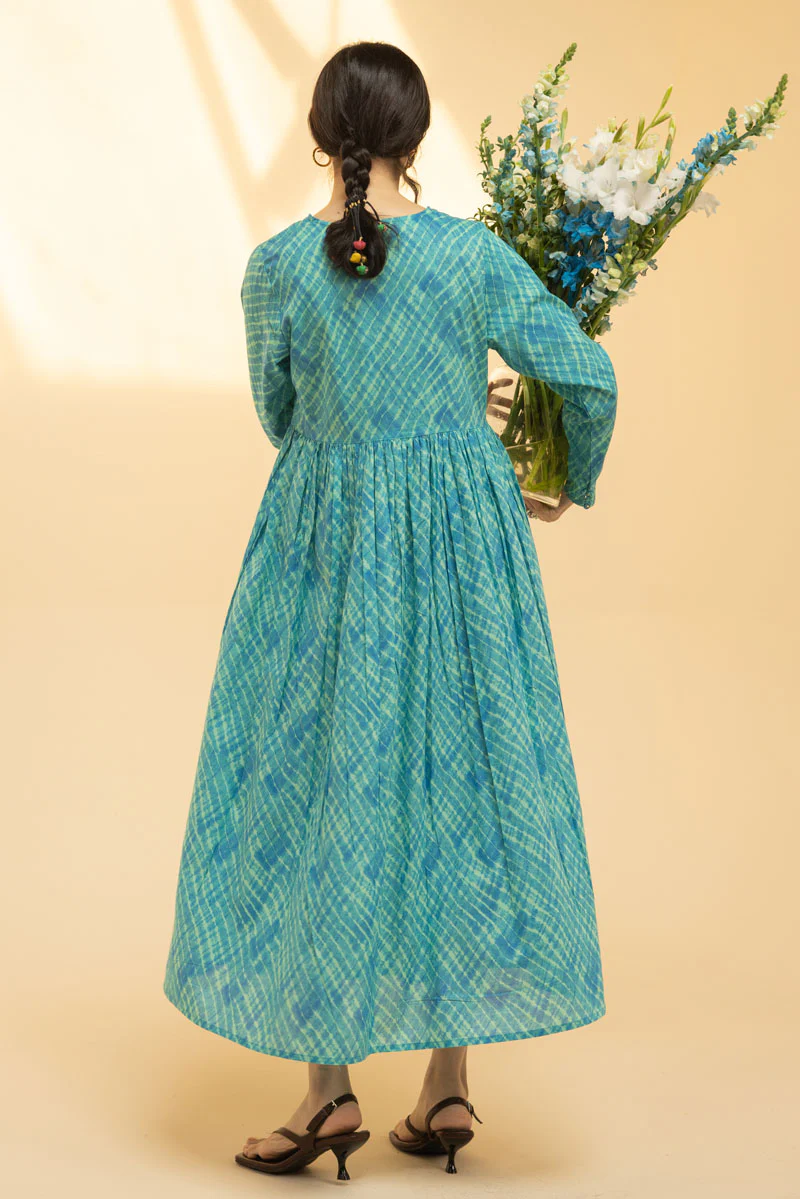 Chunari Anarkali Dress - Image 11